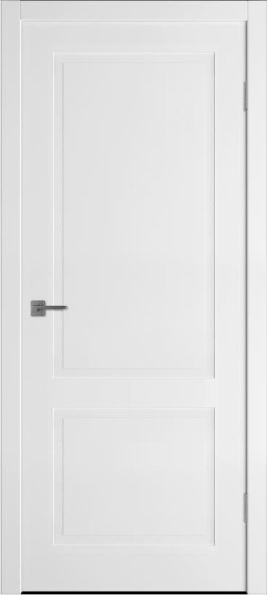 межкомнатные двери  ВФД Флэт 2 эмаль белая