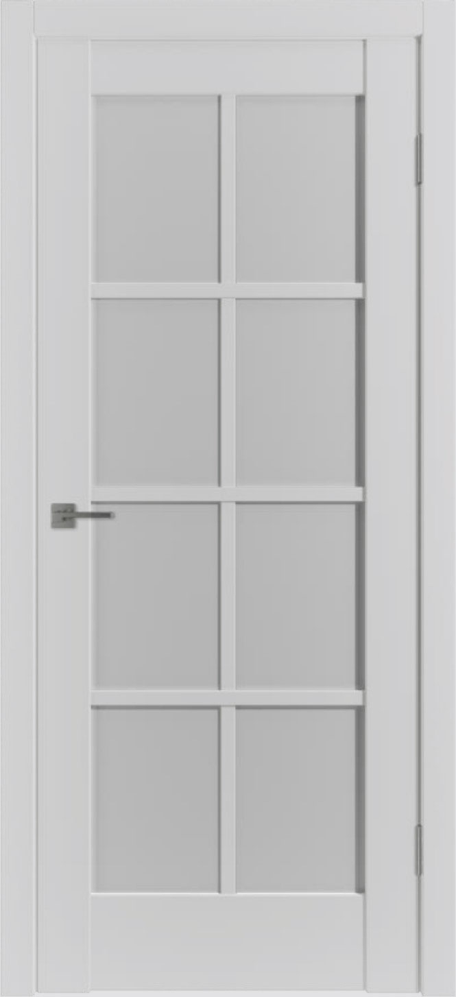 межкомнатные двери  ВФД Emalex ER1 White cloud steel